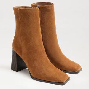 SAM EDELMAN Ivette Boot in Toasted Chestnut | camel tan heeled boots bootie